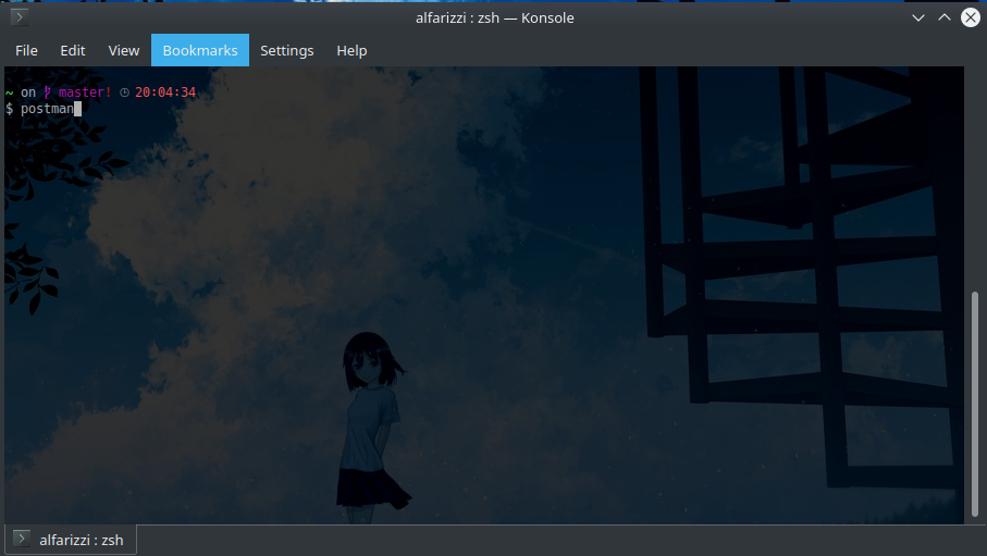 Setelah Menggunakan Custom Command