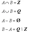 Answer of set operation problem 2