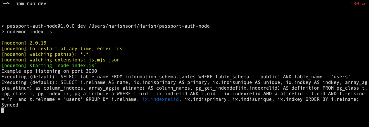 NodeJS + Postgres DB + Passport JWT + Passport Local Login and ...