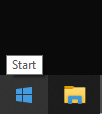 Start Icon on the bottom left of your Windows taskbar 