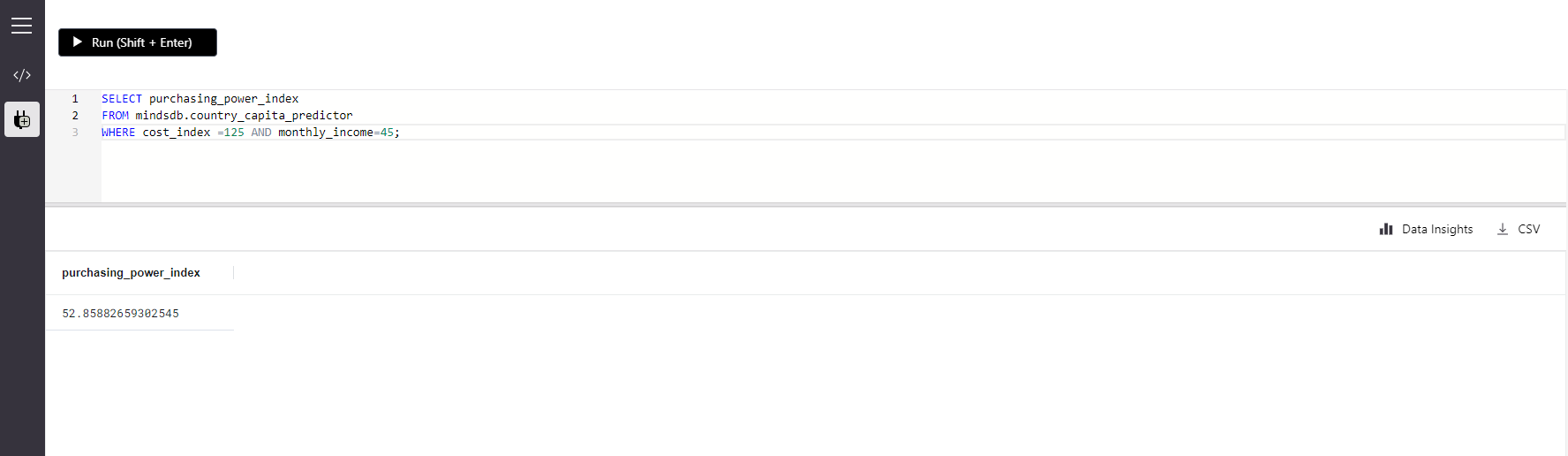 Multiple Feature Parameter