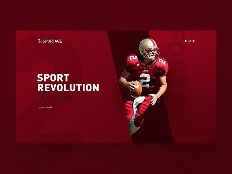 Sports app inspiration