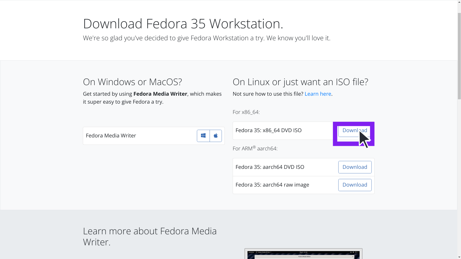Fedora Image
