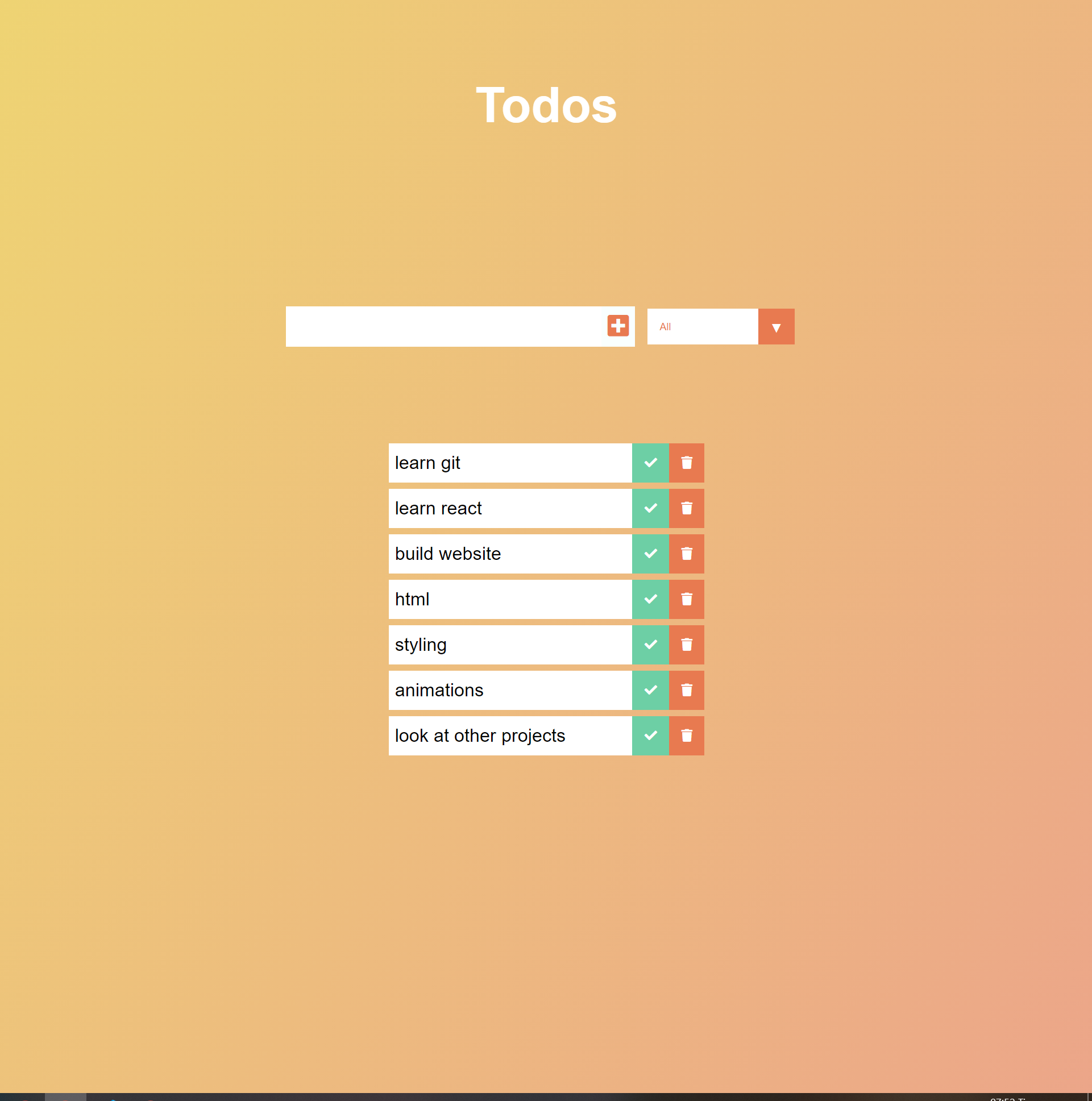 todo app by Auxfuse