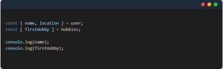 객체 배열의 일러스트