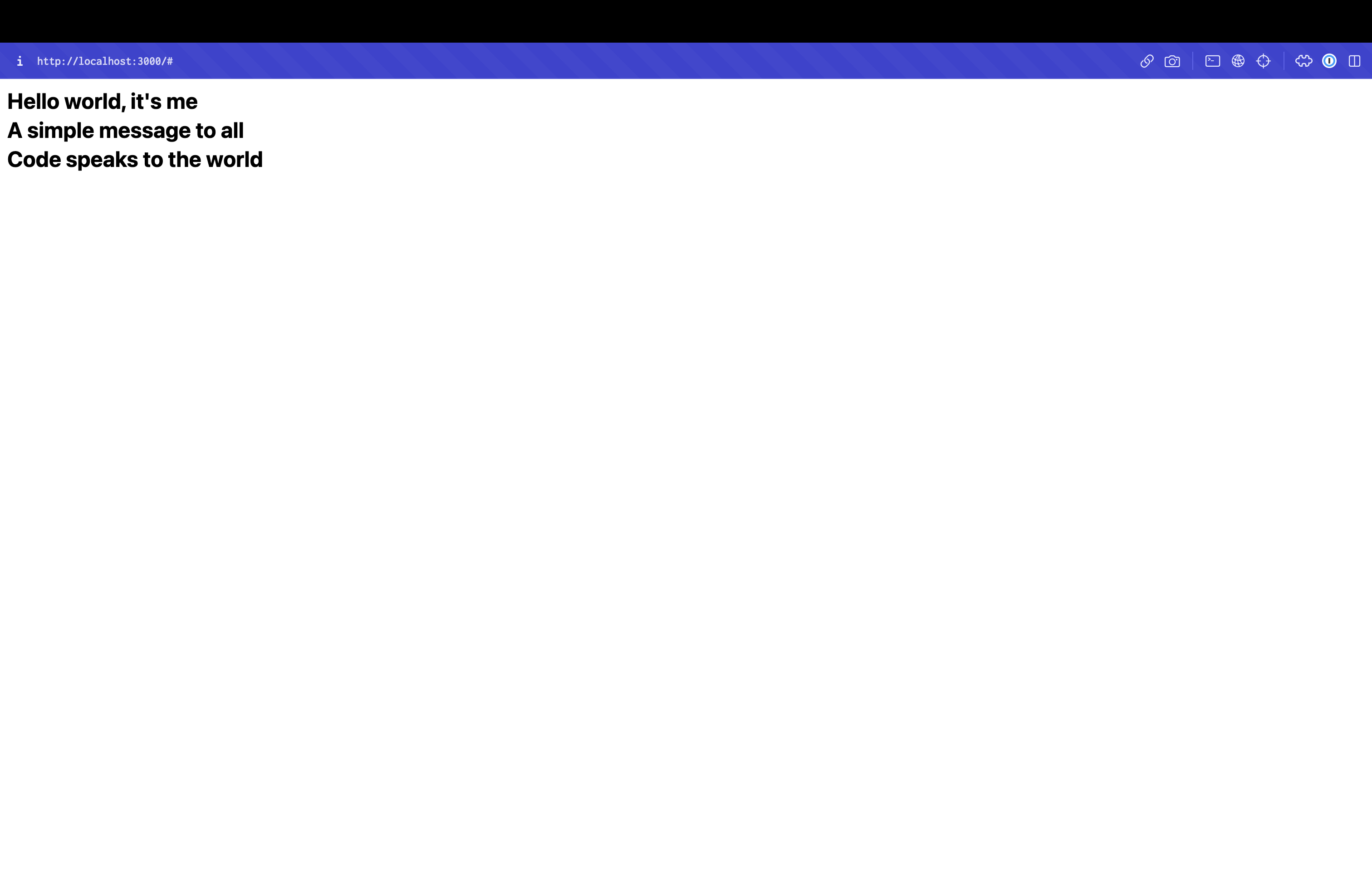 Screenshot of a haiku that was generated by the AI