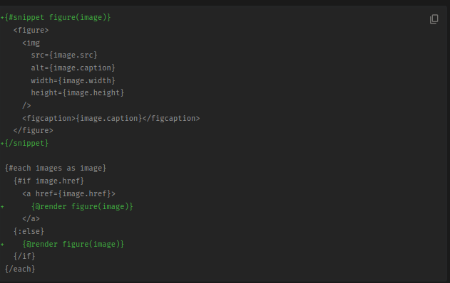Better Markup management with Snippets