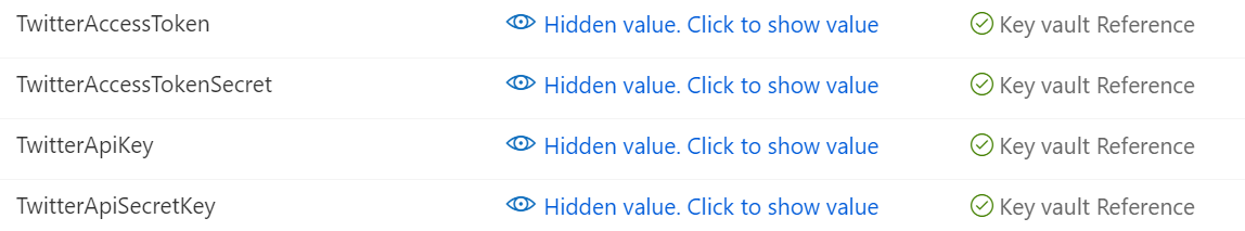 Azure Key Vault Reference Check