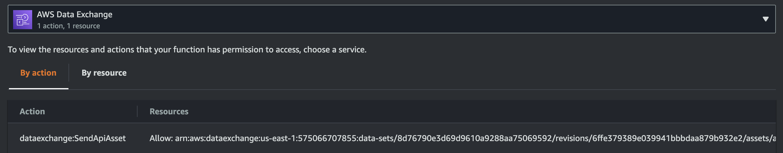 data exchange api access