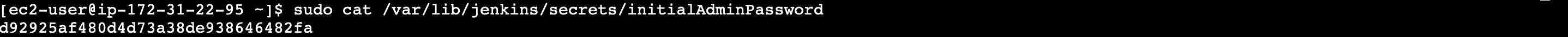 Contraseña de administrador inicial en Jenkins
