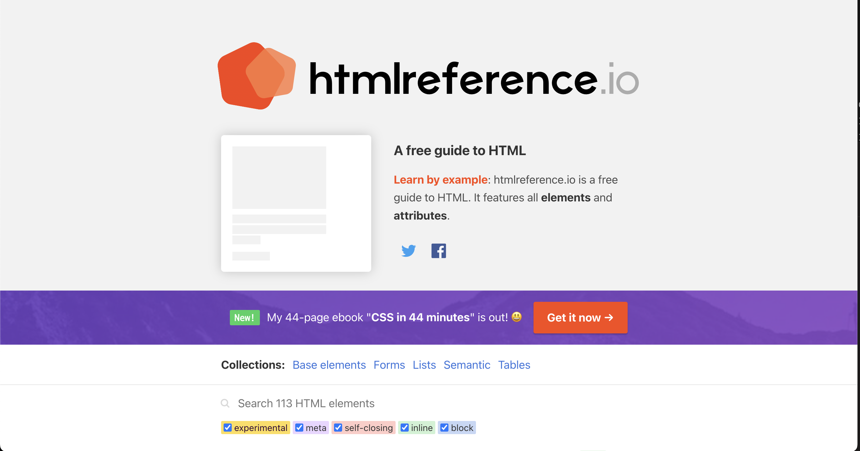HTML Reference IO