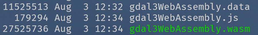 GDAL 编译产物