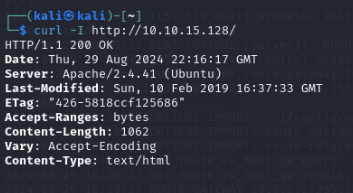 Requisição usando comando curl