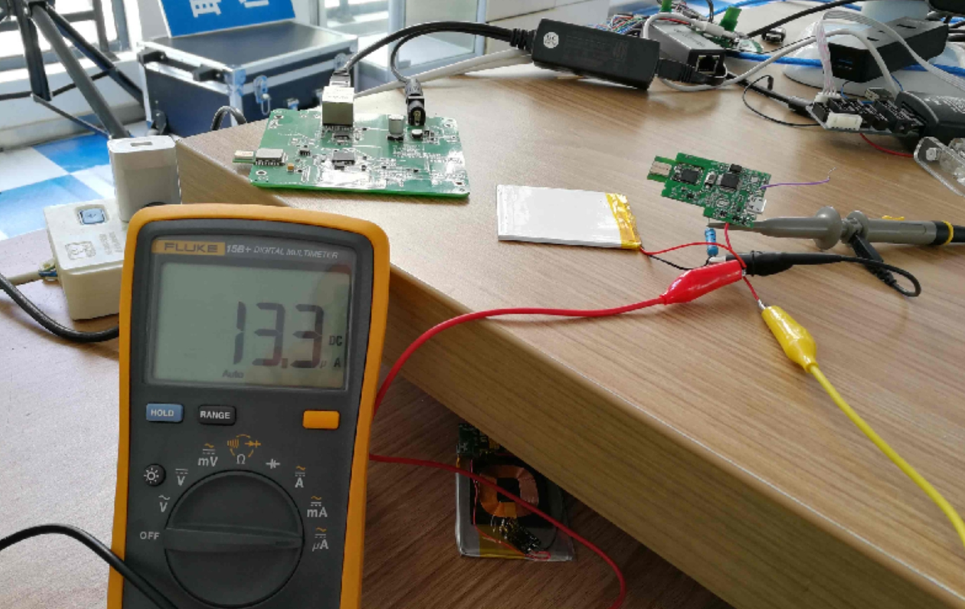 The minimum power consumption of the tag reaches 13.3uA