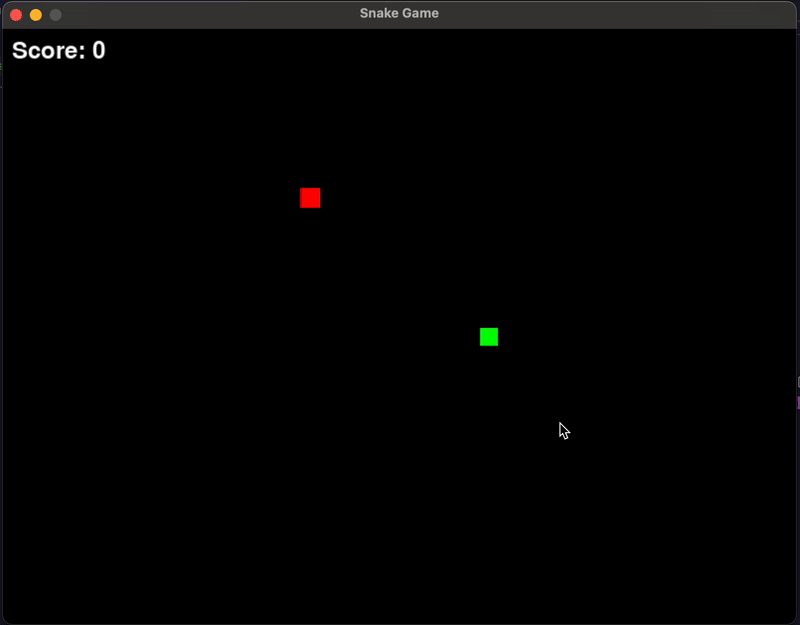 Chạy thử pygame