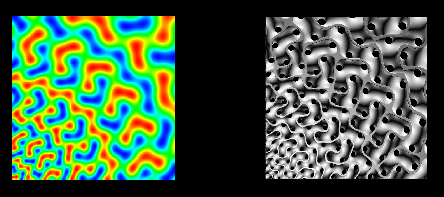Lattice structure having different size and different angle