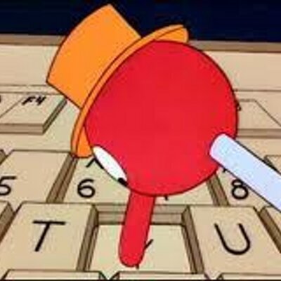 Simpsons drinking bird