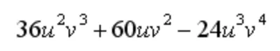 Algebraic Expressions problem