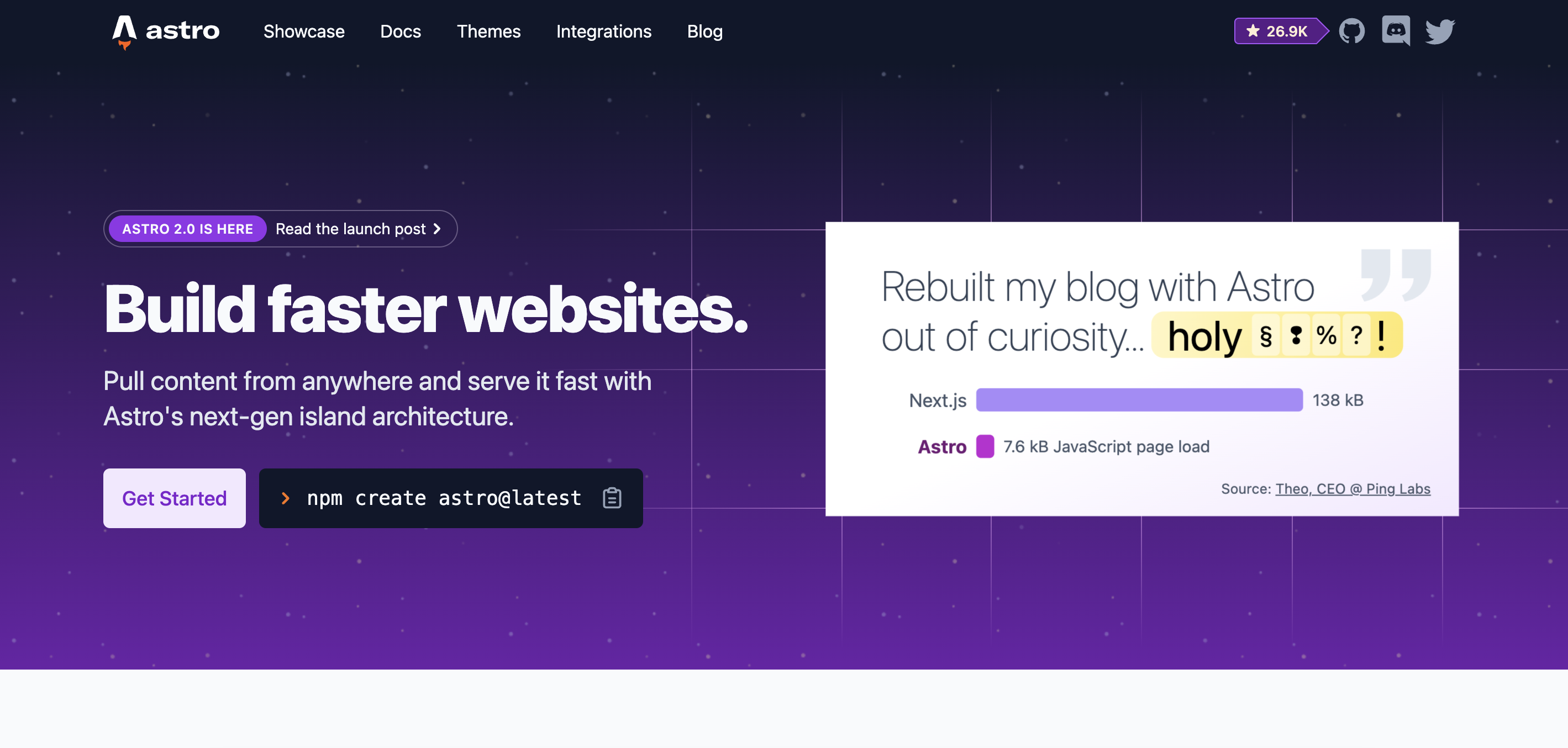 Astro Website
