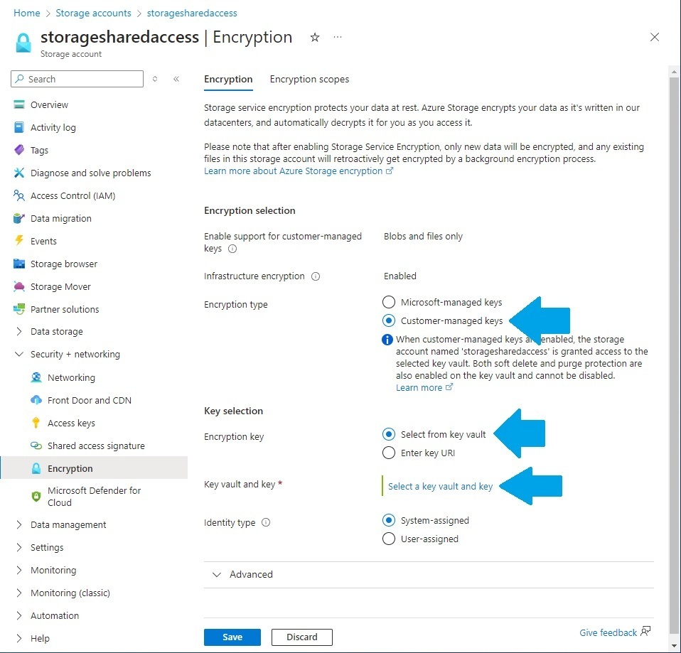 Configuring the Encryption