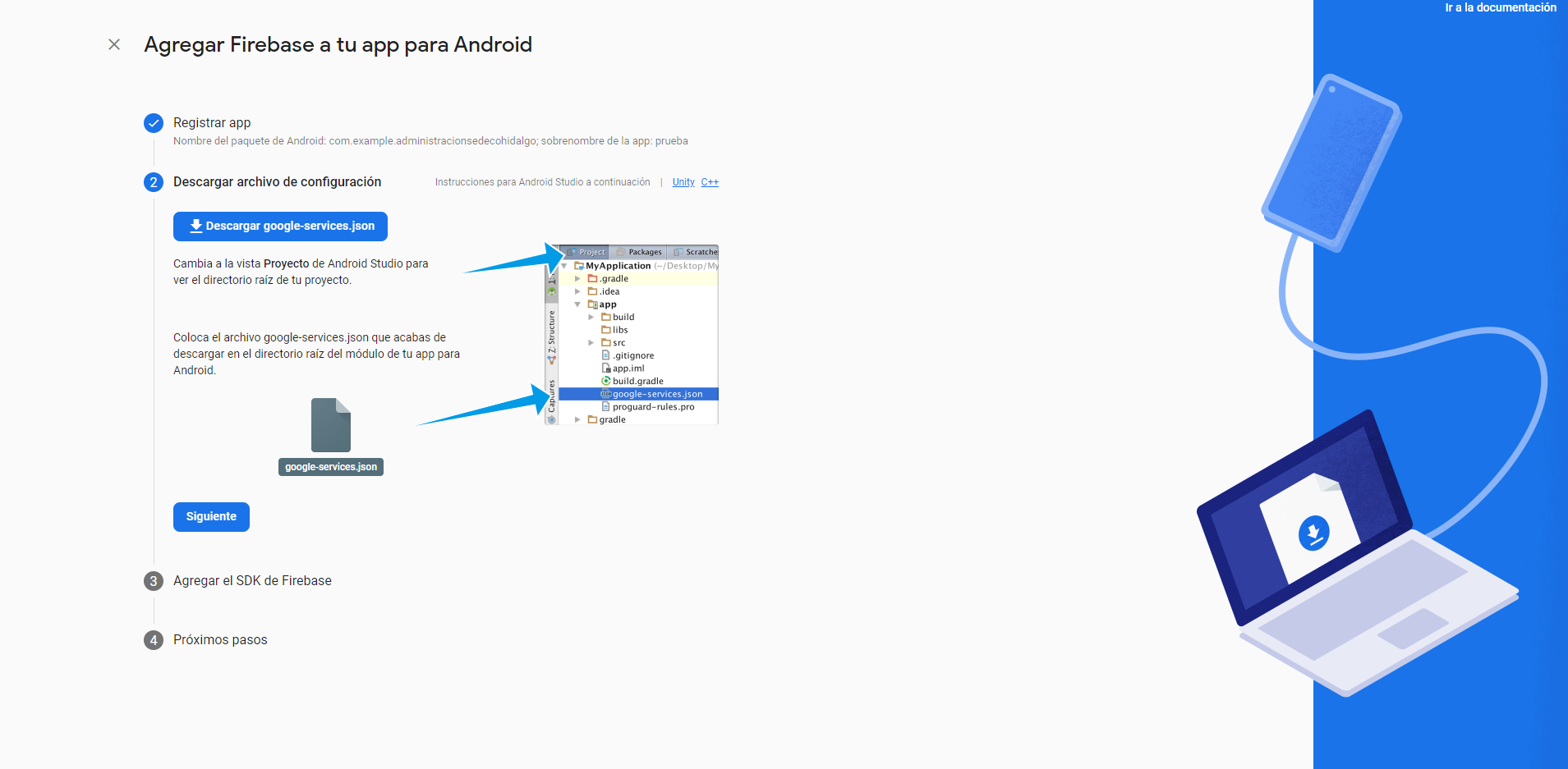 googlse service json