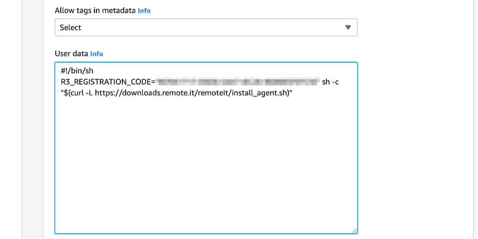 Enter #!b/bin//sh and your copied command