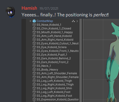 Me freaking out on Discord