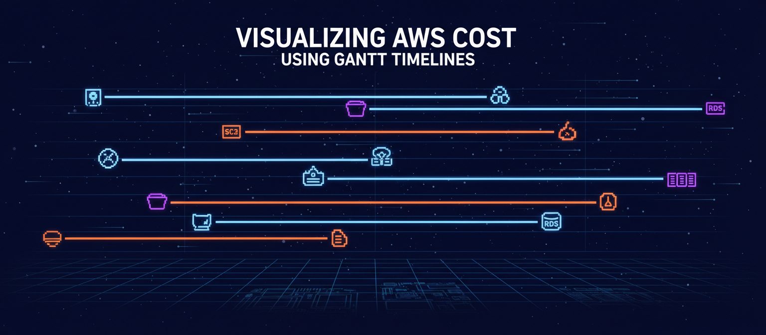 Visualizing AWS Cost On a Gantt Chart