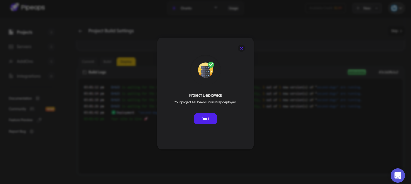 The NextJS project is now live