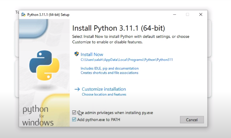 Install Python