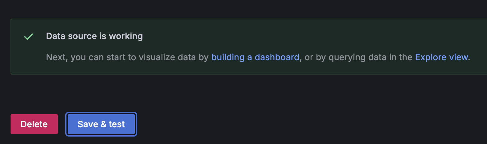 Add X-Ray datasource