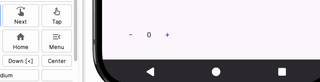 Screencast of dynamic content with live region