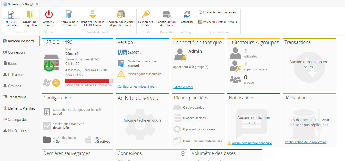 Screenshot connection