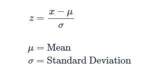 Standard deviation formula