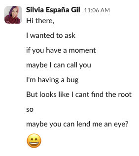 Chat image with lots of different messages of not many lines