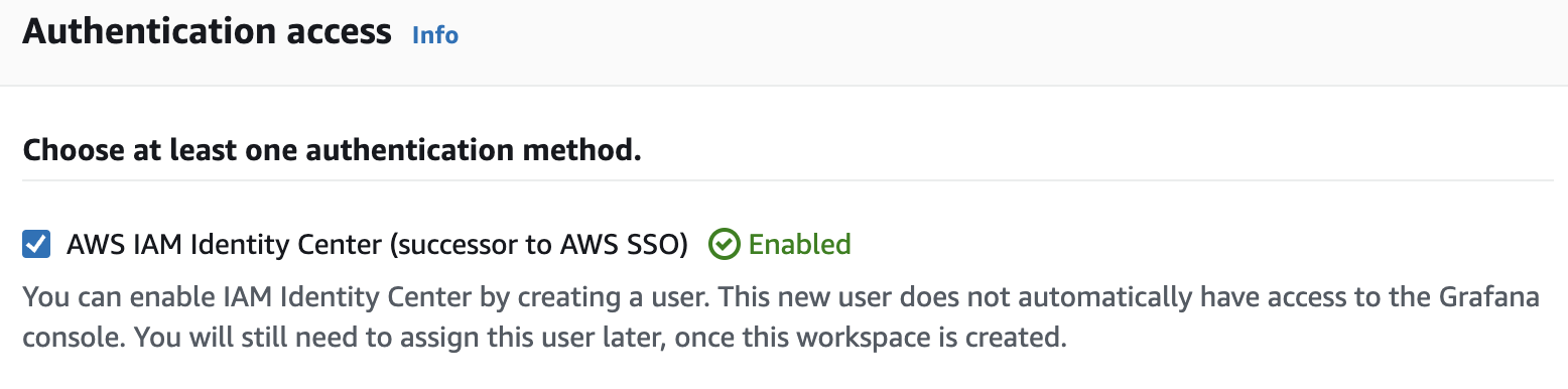 Setup authentication