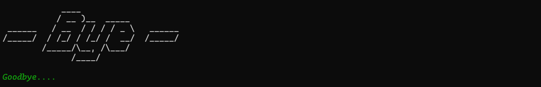 bye