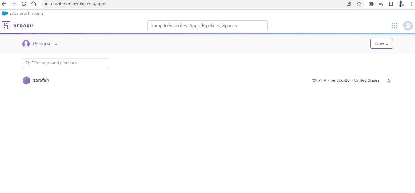Heroku Settings