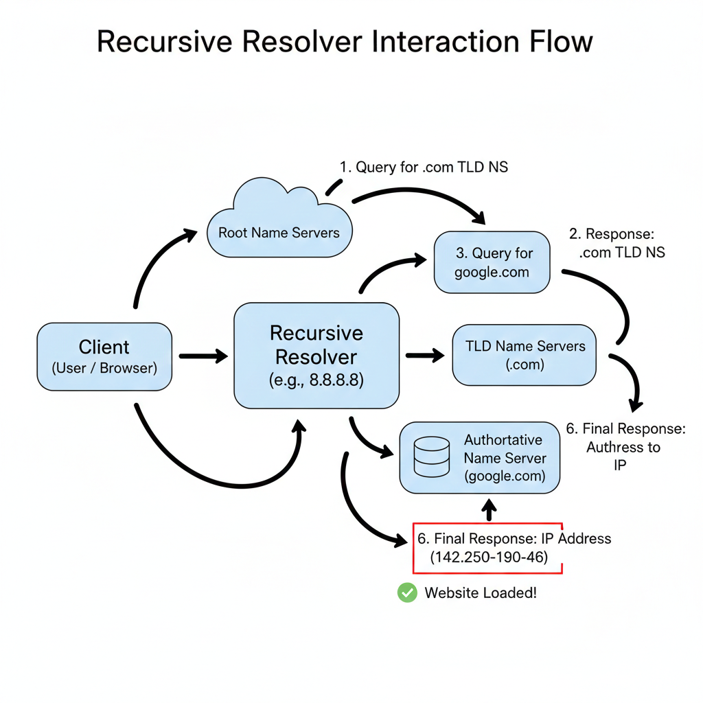 Recursive Resolver Interaction