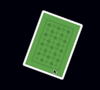Animation of card flipping