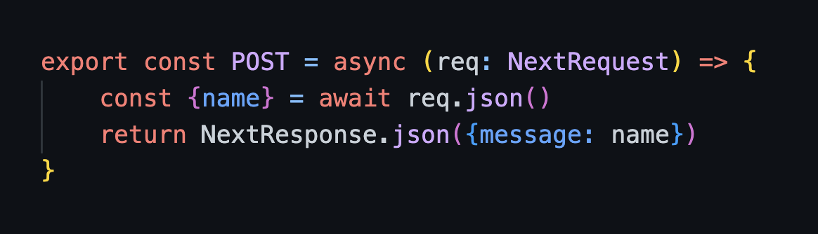 nextjs get request thunderclient