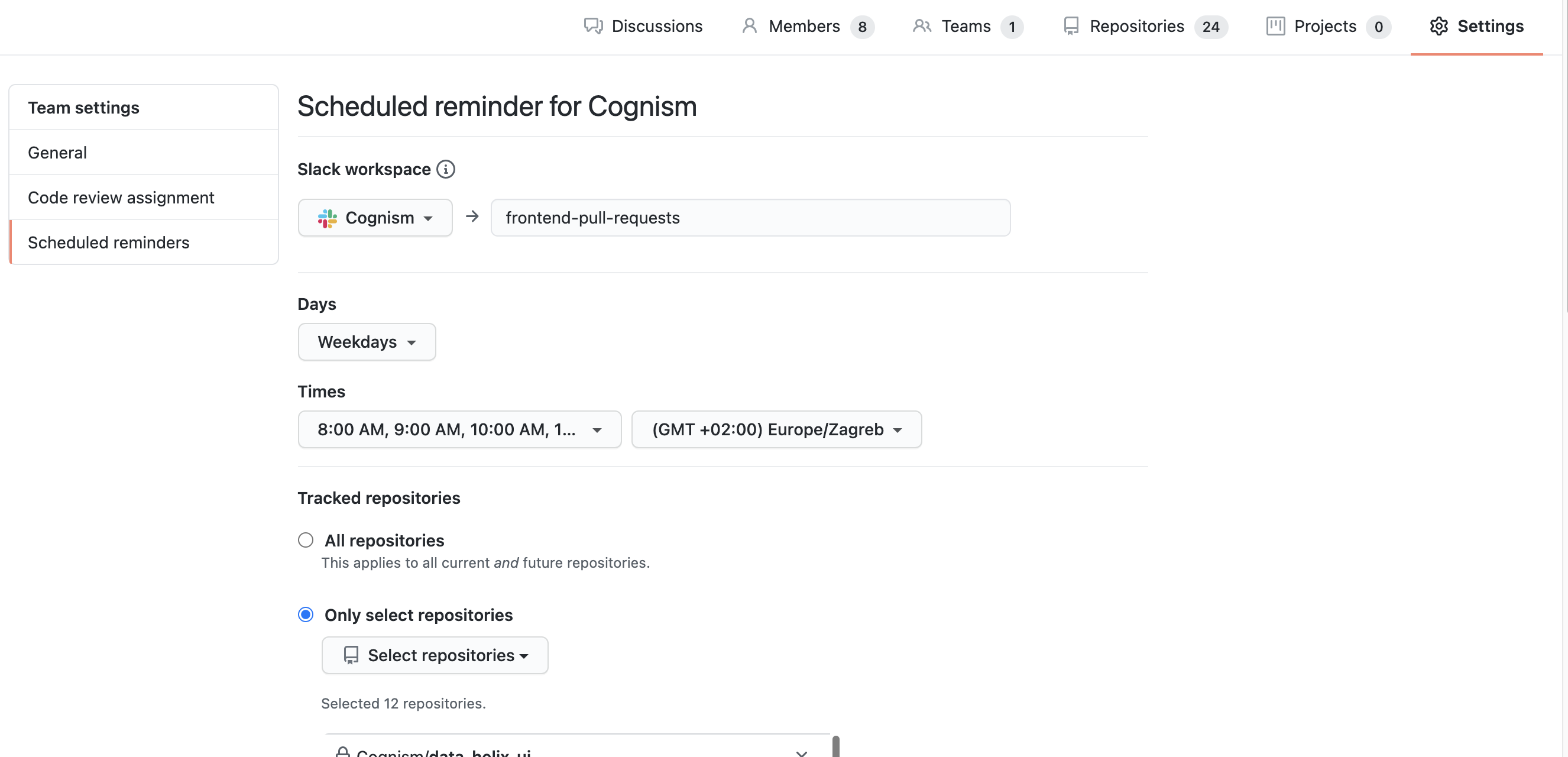 GitHub Scheduled Reminders