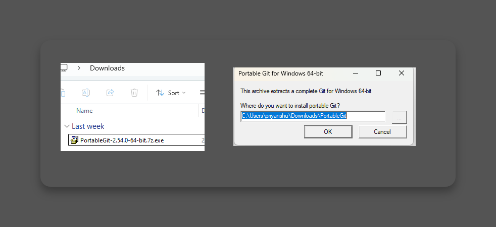 Install Popup screenshot