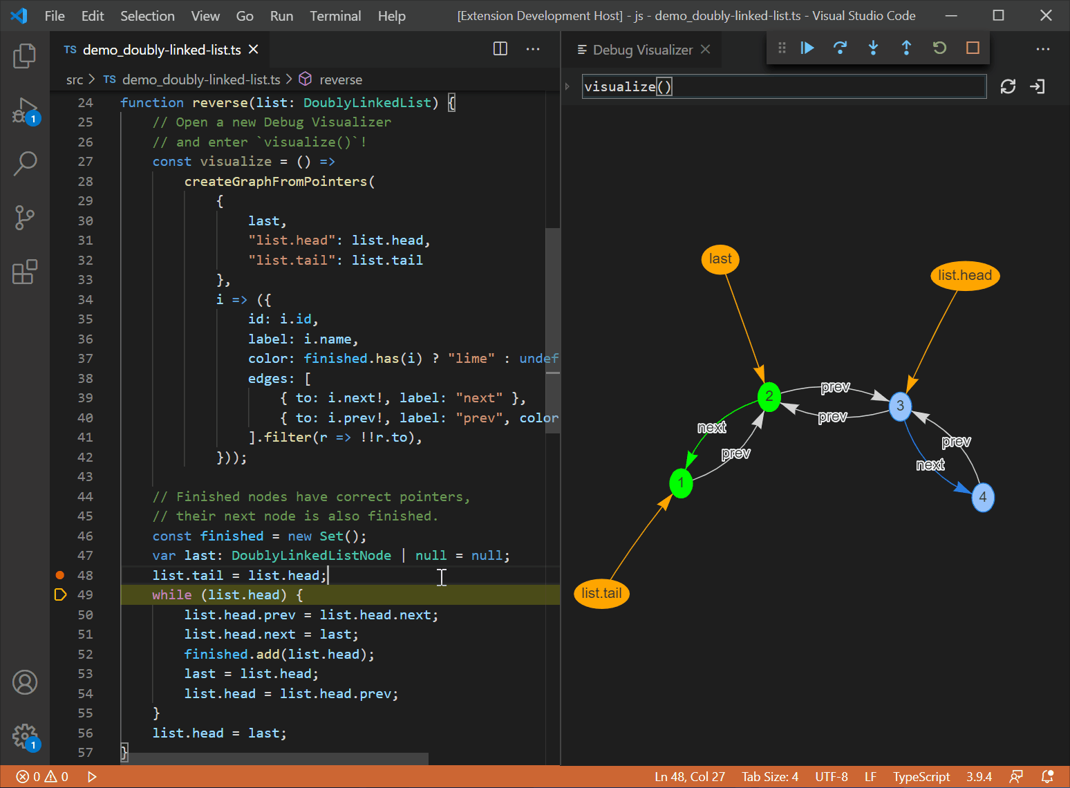 VSCode 除錯視覺化工具