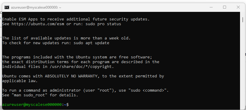 Connection succeeded