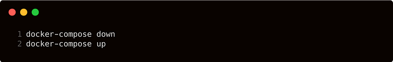 Restart all containers