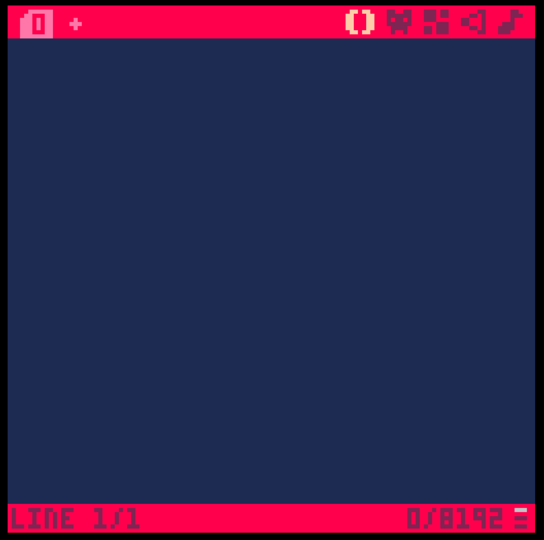 PICO-8 Editor Mode