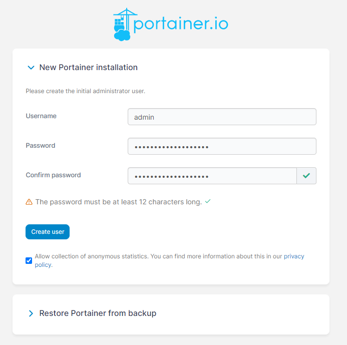 register account