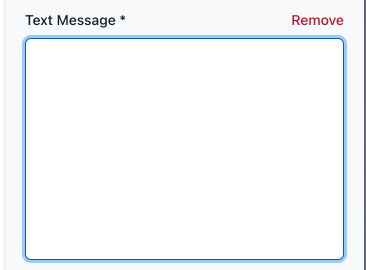 Sidebar - Text Message