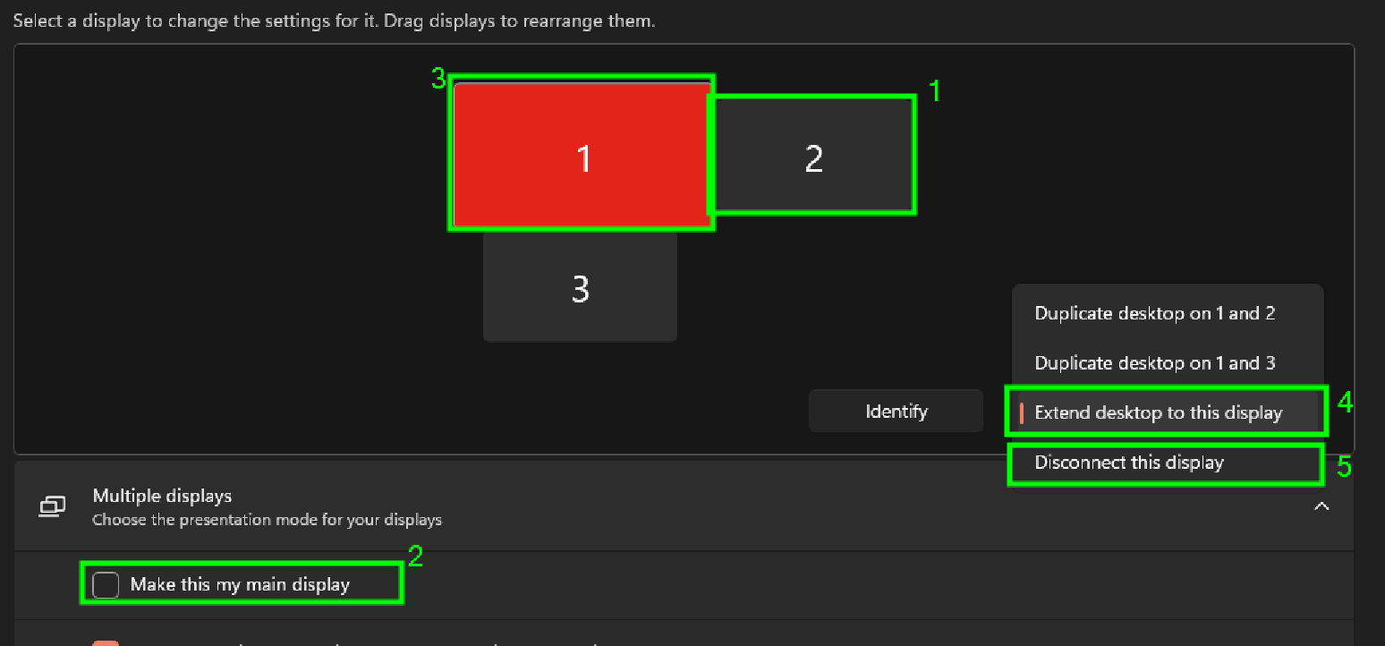 Disable monitor buttons
